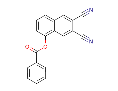 5-(benzoyloxy)-2,3-dicyanonaphthalene