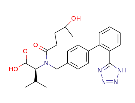 4-하이드록시 발사르탄, 부분입체이성체의 혼합물