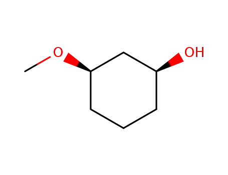 Molecular Structure of 16327-00-7 (cis-3-methoxycyclohexanol)