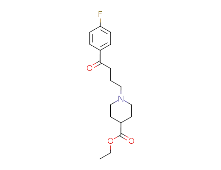 1-[4-(4-Fluoro-phenyl)-4-oxo-butyl]-piperidine-4-carboxylic acid ethyl ester