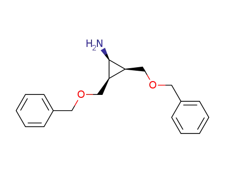 cis-2,cis-3-bis(benzyloxymethyl)cyclopropylamine