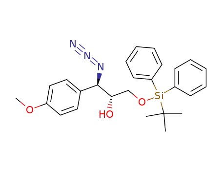 (1R,2R)-1-Azido-3-(tert-butyl-diphenyl-silanyloxy)-1-(4-methoxy-phenyl)-propan-2-ol