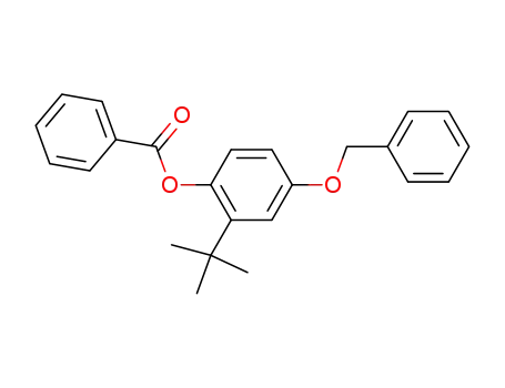 <4-Benzoyloxy-3-tert.-butyl-phenyl>-benzyl-aether