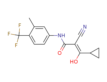 Molecular Structure of 147076-36-6 (Laflunimus)