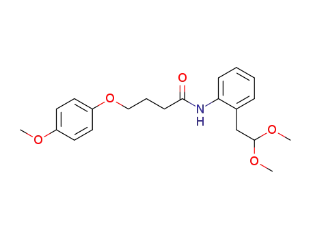 N-[2-(2,2-Dimethoxy-ethyl)-phenyl]-4-(4-methoxy-phenoxy)-butyramide