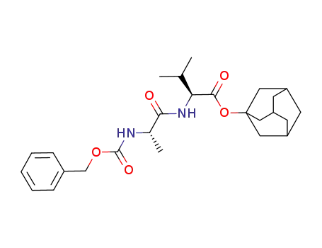 (S)-2-((S)-2-Benzyloxycarbonylamino-propionylamino)-3-methyl-butyric acid adamantan-1-yl ester