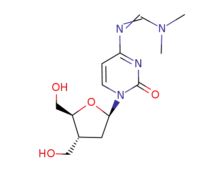 N'-[1-((2R,4R,5S)-4,5-Bis-hydroxymethyl-tetrahydro-furan-2-yl)-2-oxo-1,2-dihydro-pyrimidin-4-yl]-N,N-dimethyl-formamidine