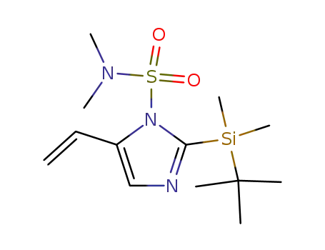 2-(tert-Butyl-dimethyl-silanyl)-5-vinyl-imidazole-1-sulfonic acid dimethylamide