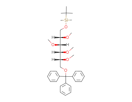 1-O-(tert-butyldimethylsilyl)-2,3,4,5-tetra-O-methyl-6-O-trityl-D-glucitol