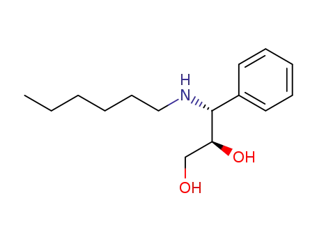 (2R,3R)-3-Hexylamino-3-phenyl-propane-1,2-diol
