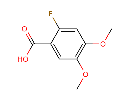 2-Fluoro-4，5-dimethoxybenzoicacid