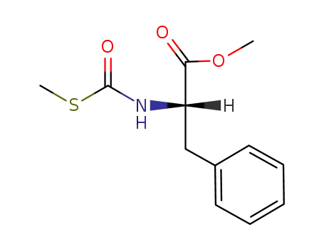 L-Phenylalanine, N-[(methylthio)carbonyl]-, methyl ester