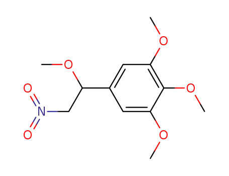 2-methoxy-2-(3,4,5-trimethoxyphenyl)-1-nitroethane