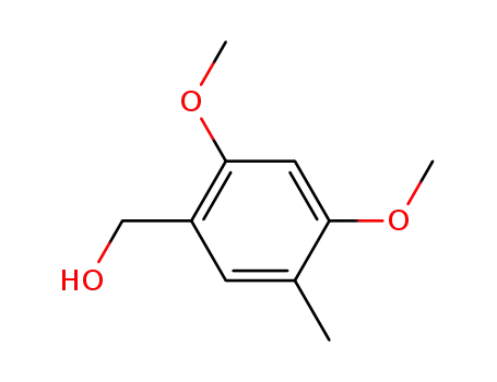 Molecular Structure of 171670-26-1 (2,4-dimethoxy-5-methylphenylmethanol)