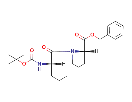 (S)-1-((S)-2-tert-Butoxycarbonylamino-pentanoyl)-pyrrolidine-2-carboxylic acid benzyl ester