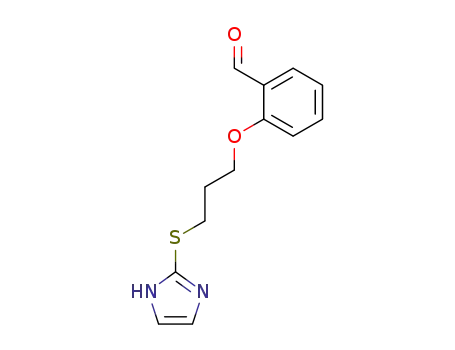 Molecular Structure of 247114-48-3 (2-[3-(1<i>H</i>-imidazol-2-ylsulfanyl)-propoxy]-benzaldehyde)
