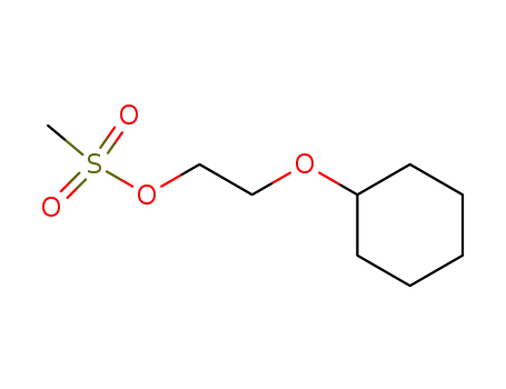methanesulfonic acid 2-cyclohexyloxy-ethyl ester