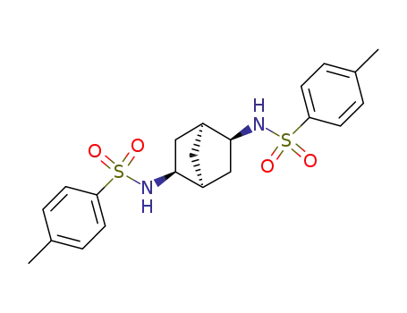 Molecular Structure of 698353-40-1 ((1S,2S,4S,5S)-2,5-bis[(4-methylphenyl)sulfonylamido]bicyclo[2.2.1]heptane)