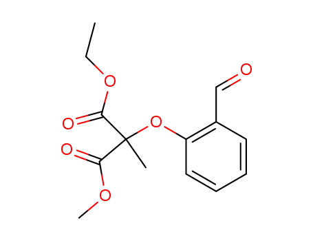 2-(2-Formyl-phenoxy)-2-methyl-malonic acid ethyl ester methyl ester