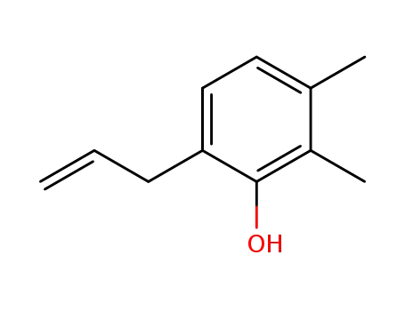 Molecular Structure of 3796-87-0 (2,3-dimethyl-6-(prop-2-en-1-yl)phenol)
