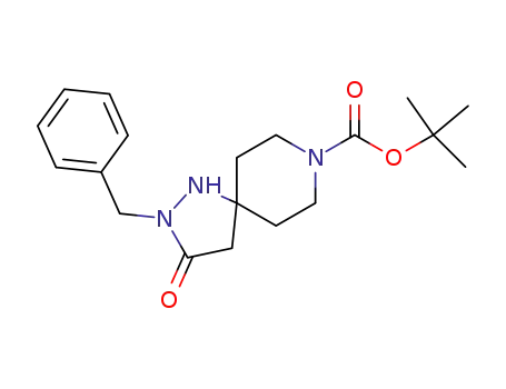 2-benzyl-3-oxo-1,2,8-triazaspiro<4.5>decane-8-carboxylic acid tert-butyl ester