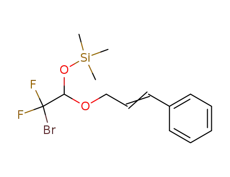 bromodifluoroacetaldehyde cinnamyl O-(trimethylsilyl)acetal