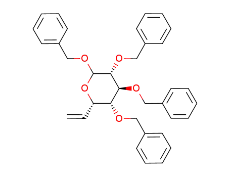 (3R,4S,5R,6S)-2,3,4,5-Tetrakis-benzyloxy-6-vinyl-tetrahydro-pyran