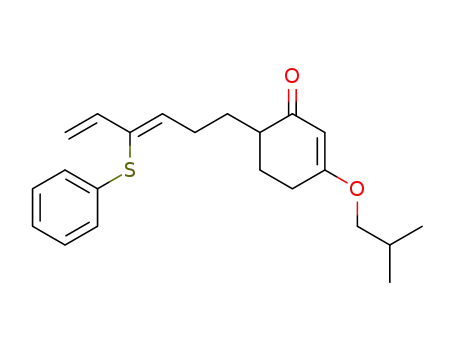 3-Isobutoxy-6-((Z)-4-phenylsulfanyl-hexa-3,5-dienyl)-cyclohex-2-enone