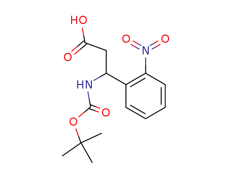 3-(N-BOC)아미노-3-(2-니트로-페닐)-프로피온산