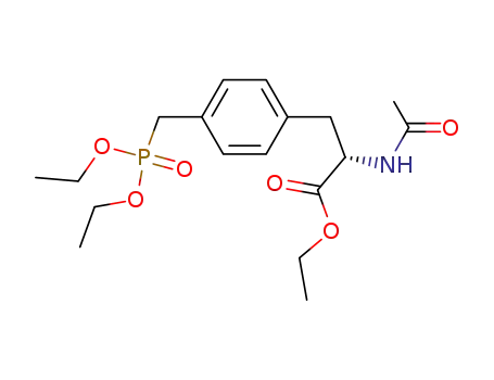 N-Ac-L-Phe(p-CH<sub>2</sub>PO<sub>3</sub>Et<sub>2</sub>).OEt