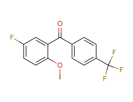 (5-Fluoro-2-methoxy-phenyl)-(4-trifluoromethyl-phenyl)-methanone