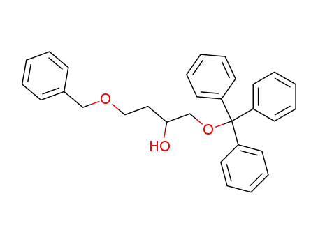 (+/-)-4-benzyloxy-1-triphenylmethyloxy-2-butanol