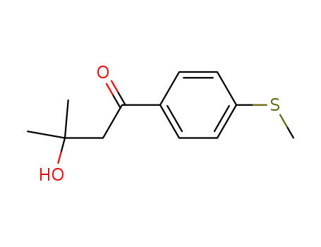 3-Hydroxy-3-methyl-1-(4-methylsulfanyl-phenyl)-butan-1-one