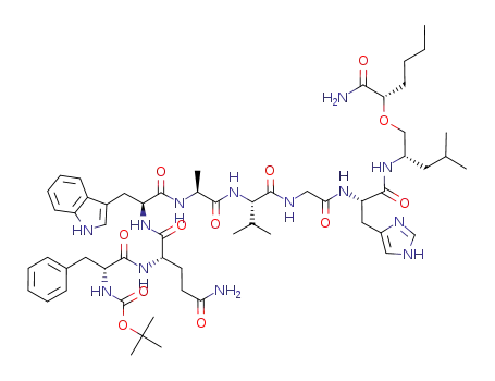 Boc-D-Phe-Gln-Trp-Ala-Val-Gly-His-LeuΨ(CH2O)Nle-NH2