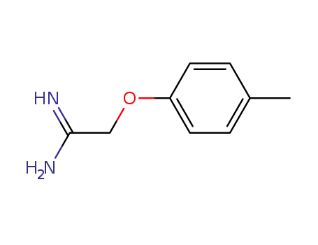 Molecular Structure of 133915-09-0 (2-(4-methylphenoxy)acetamidine)