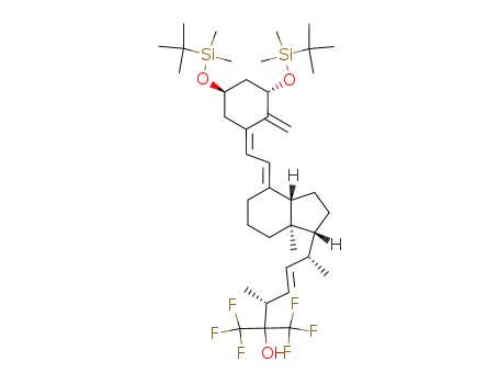 24-epi-26,26,26,27,27,27-hexafluoro-1α,25-dihydroxyvitamin D<sub>2</sub> bis(tert-butyldimethylsilyl)ether