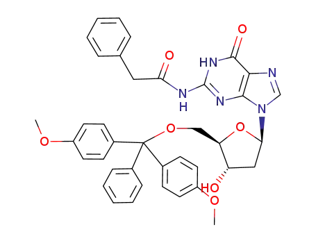 Guanosine,
5'-O-[bis(4-methoxyphenyl)phenylmethyl]-2'-deoxy-N-(phenylacetyl)-