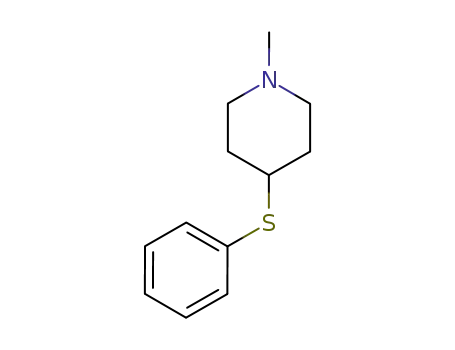 Molecular Structure of 738568-03-1 (1-methyl-4-phenylsulfanylpiperidine)