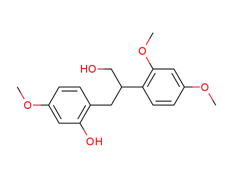 3-(2-hydroxy-4-methoxyphenyl)-2-(2,4-dimethoxyphenyl)-1-propanol