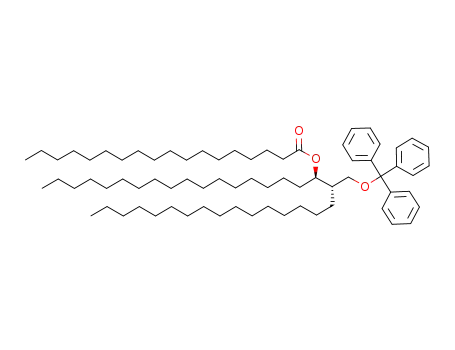 (2S,3S)-2-hexadecyl-3-octadecanoyloxy-1-trityloxy-eicosane