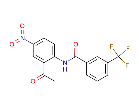 N-(2-Acetyl-4-nitro-phenyl)-3-trifluoromethyl-benzamide