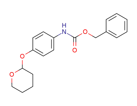 p-tetrahydropyran-2-yloxy-N-(benzyloxycarbonyl)aminobenzene