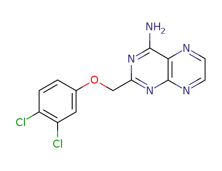 4-amino-2-[(3,4-dichlorophenoxy)methyl]pteridine