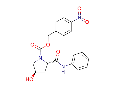 (2S,4R)-1-(p-Nitrobenzyloxycarbonyl)-4-hydroxyprolinanilide