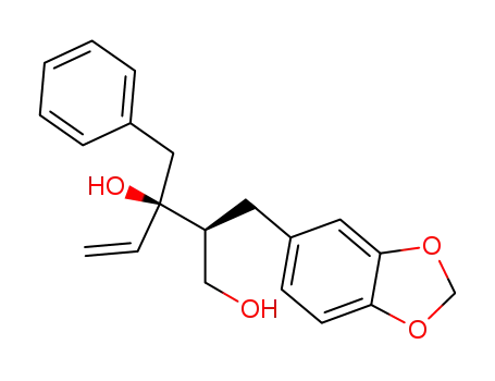 (2S,3R)-2-Benzo[1,3]dioxol-5-ylmethyl-3-benzyl-pent-4-ene-1,3-diol