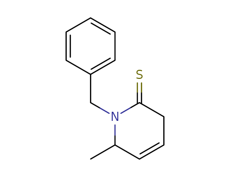2-1H-PYRIDINETHIONE,3,6-DIHYDRO-6-METHYL-1-BENZYL-