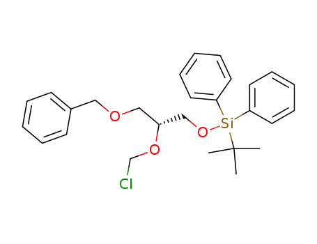 ((R)-3-Benzyloxy-2-chloromethoxy-propoxy)-tert-butyl-diphenyl-silane