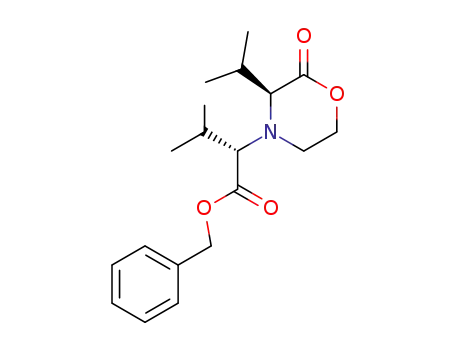 (S)-2-((S)-3-Isopropyl-2-oxo-morpholin-4-yl)-3-methyl-butyric acid benzyl ester