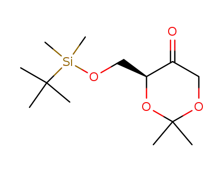 1,3-Dioxan-5-one,
4-[[[(1,1-dimethylethyl)dimethylsilyl]oxy]methyl]-2,2-dimethyl-, (S)-