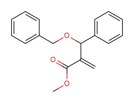 2-(Benzyloxy-phenyl-methyl)-acrylic acid methyl ester